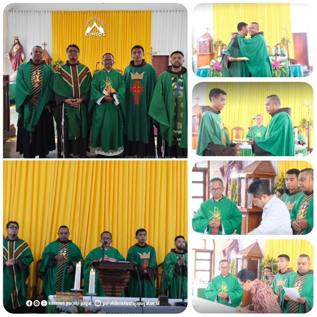 Umat Paroki Kristus Raja Pagal Gelar Acara Temu Pisah Dengan Pater Abbah Al-Lazar, OFM